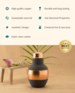 Benefits Of Copper Classic Bedroom Jar Grey Color Coated