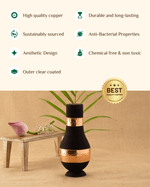 Benefits Of Copper Fab Bedroom Jar Black Color Coated