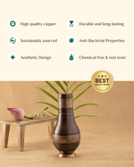 Benefits of Copper Fab Bedside Jar Engraved