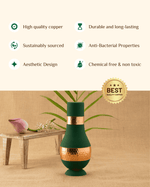 Benefits of Copper Fab Bedroom Jar Green