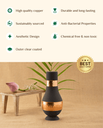 Benefits Of Copper Fab Bedroom Jar Grey Color Coated 