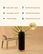 Benefits Of Copper Luxe Bottle Black