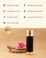 Benefits of Copper Premium Bottle Black Color Coated