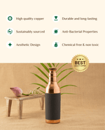 Benefits Of Copper Signature Bottle Grey