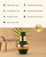 Benefits Of Copper Tiara Bedroom Jar Green Color Coated