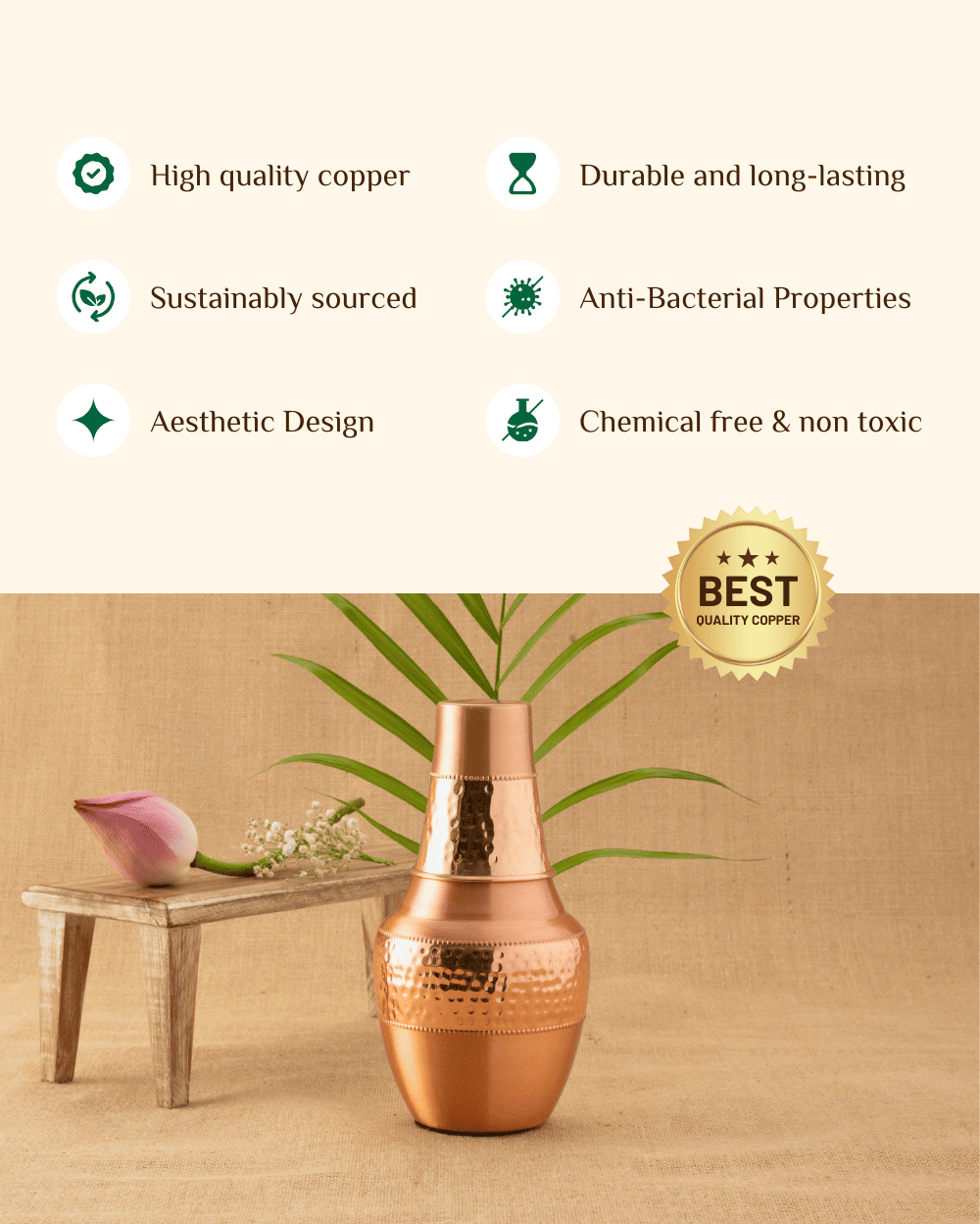 Benefits of Copper Tiara Bedroom Jar