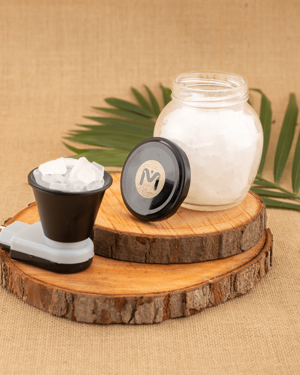 Premium Camphor Jar with Camphor Dani