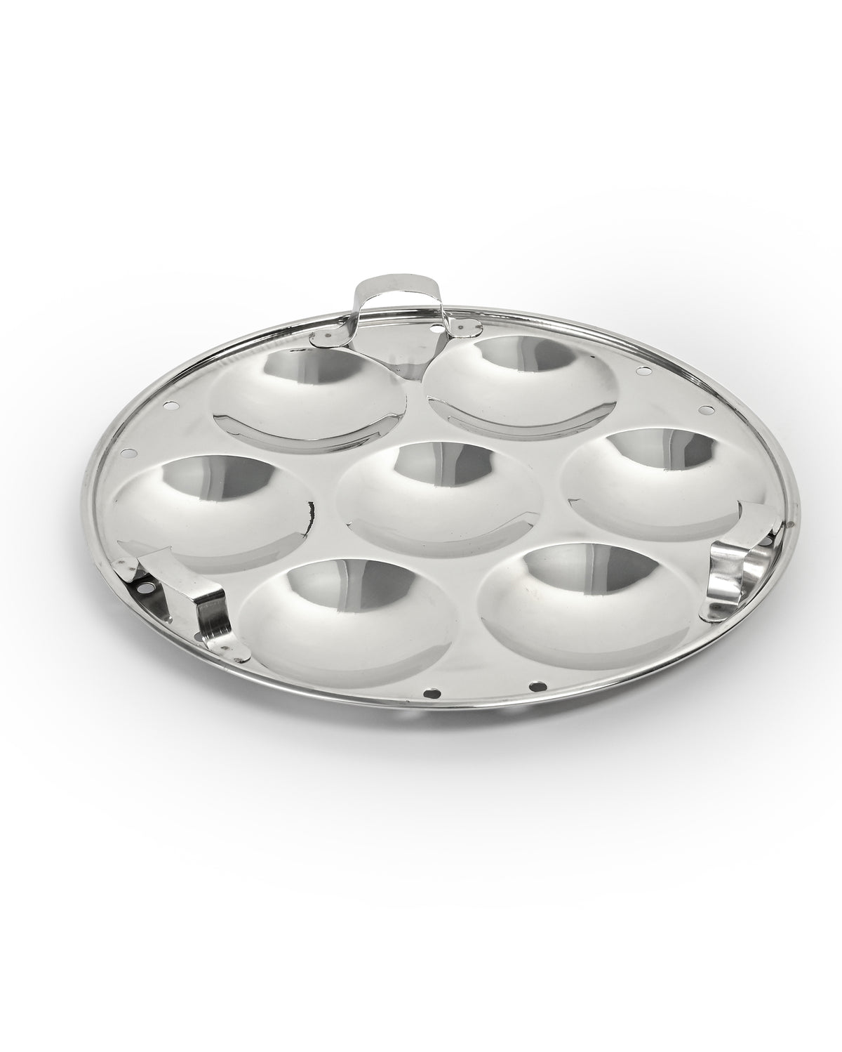 Steel Hefty Multi Kadai Induction Bottom