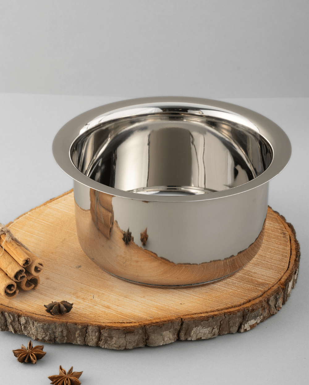 Authentic Steel Hefty Cooking Pot Set Induction Bottom