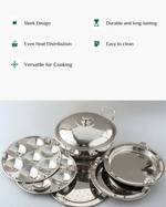 Benefits of Steel Hefty Multi Kadai Copper Bottom