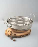 Steel Hefty Multi Kadai Induction Bottom