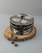 Steel Hefty Multi Kadai Induction Bottom