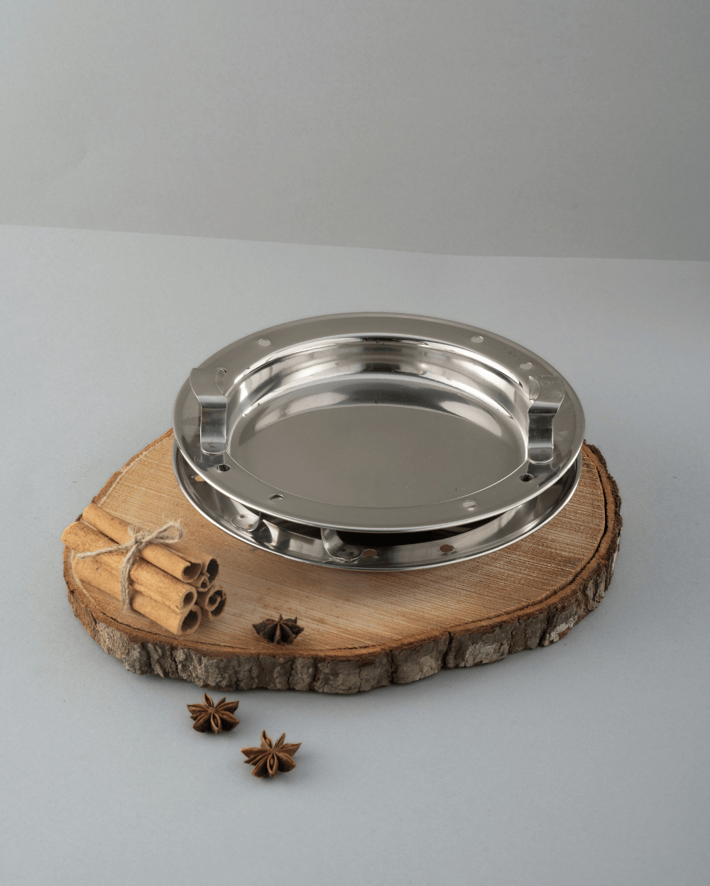 Steel Hefty Multi Kadai Induction Bottom
