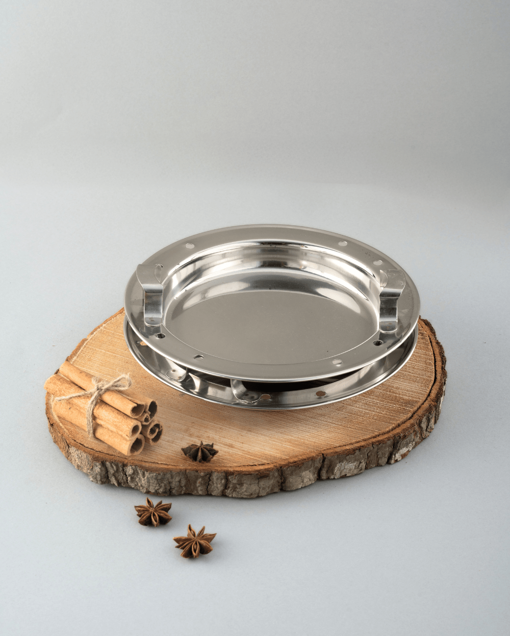 Steel Hefty Multi Kadai Induction Bottom