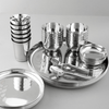 Steel Hefty Thaliset 48 Pcs