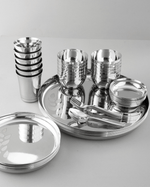 Steel Hefty Thaliset 48 Pcs