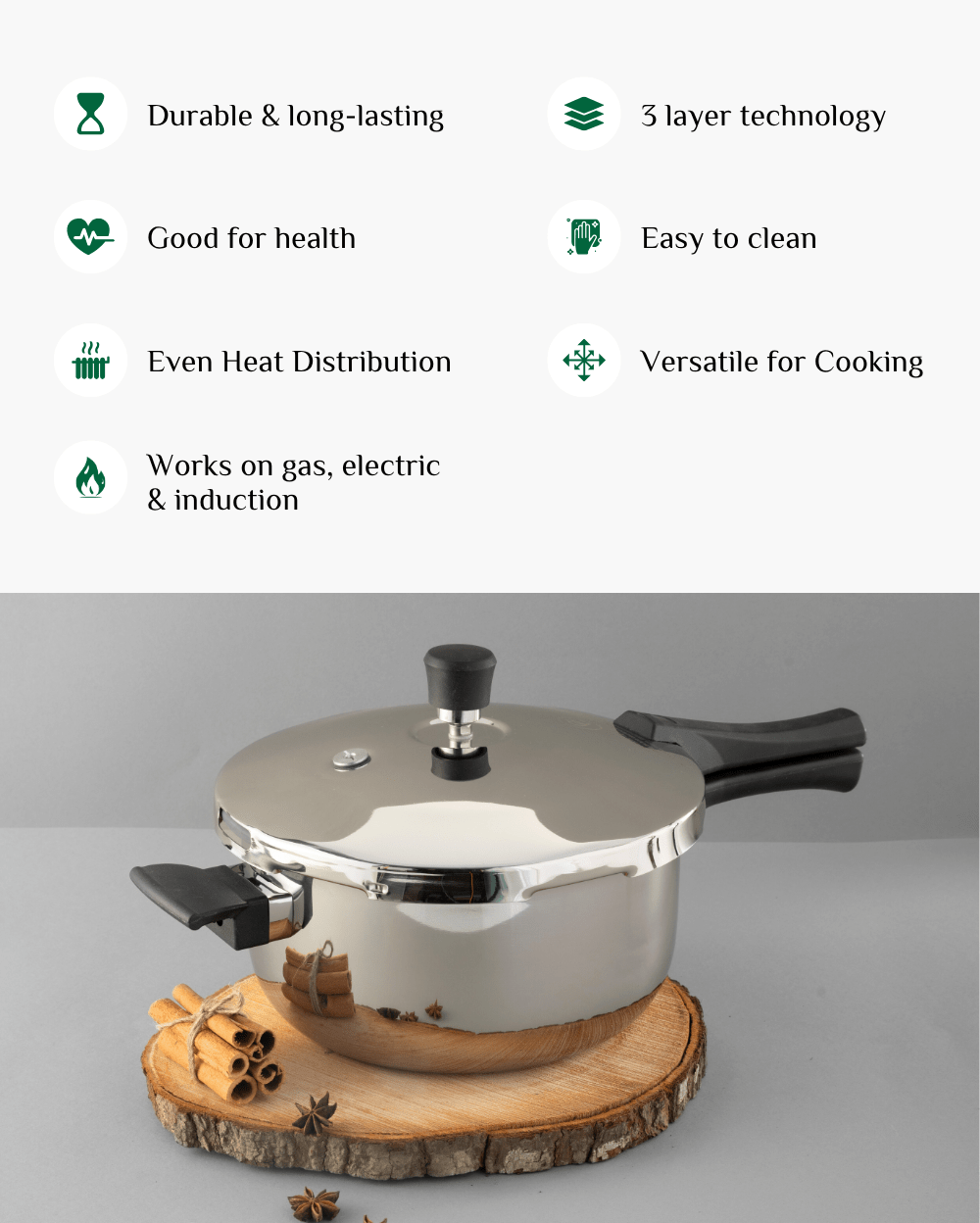 Triply Robust Pressure Cooker