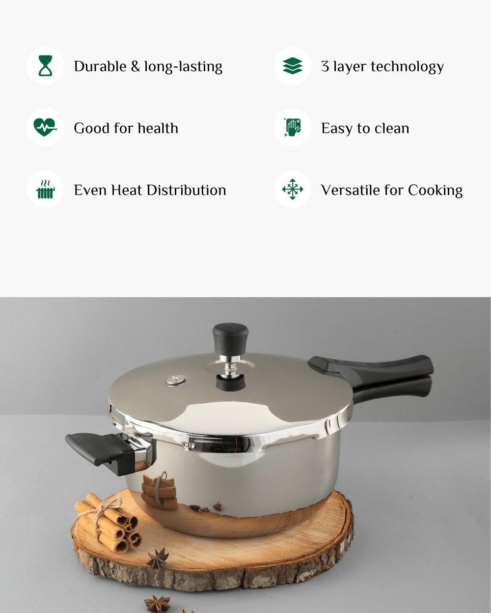 Benefits of Triply Robust Pressure Cooker